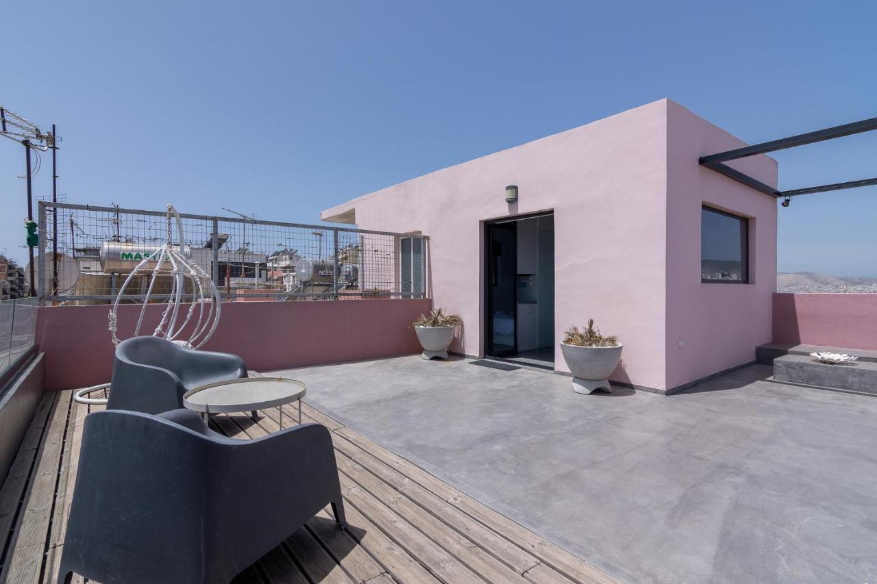Apartment With Terrace In Piraeus Bagian luar foto